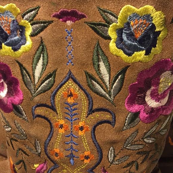 Flower Suede Uggs - Picture 7 of 7